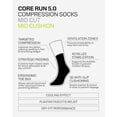 thumbnail image 3 of CEP Core Run Mid Cut Socks 5.0, Unisex, 3 of 3