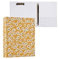 thumbnail image 3 of Little Beautiful Daisies Hardcover 3 Ring Binder 1.5” Round Rings Binder Organizer Letter Size Paper Pockets School Office Supplies, 3 of 9