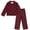 Maroon, variant on Harry Potter Gryffindor Pajama Shirt and Pajama Pants Sleep Set Plaid Little Kid to Big Kid