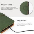 thumbnail image 3 of Vintage Wallet for Samsung Galaxy S22 Plus || Real Leather Wallet Phone Case || Genuine Leather with Viewing, 3 of 5
