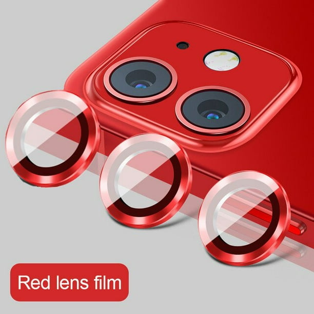 Cristal de protección de lente de cámara para iPhone 14 13 12 11 Pro Max lente anillo de Metal Protector en iPhone 12 13 Mini 14Plus 14Pro Max película Dengxun unisex