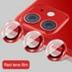 thumbnail image 1 of Cristal de protección de lente de cámara para iPhone 14 13 12 11 Pro Max lente anillo de Metal Protector en iPhone 12 13 Mini 14Plus 14Pro Max película Dengxun unisex, 1 of 2