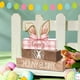 thumbnail image 1 of Decoraciones de Pascua, adornos de Pascua, regalos de Pascua, adorno de madera de conejito de Pascua, creativo, sensación envolvente para fiestas navideñas, decoración de mesas de granja, adornos de m, 1 of 7