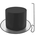 thumbnail image 2 of Alden Design 16″ Portable Smokeless Fire Pit with Rain Cover & Lid & Log Grate, Black, 2 of 7