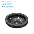 thumbnail image 4 of Uxcell Garbage Disposal Splash Guard Sink Baffle, Food Waste Disposer Accessories, 3 1/8 Inch, 4 of 5