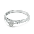 thumbnail image 3 of 14K White Gold Diamond Cluster Ring, 3 of 6