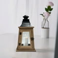 thumbnail image 6 of Better Homes & Gardens Rustic Wood Metal Candleholder Lantern, 14", Medium, 6 of 6