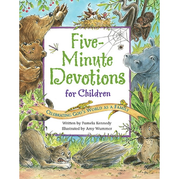 Pre-Owned Five Minute Devotions For Children (Hardcover-spiral) 0824954858 9780824954857