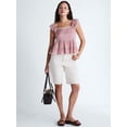 thumbnail image 3 of Scoop Women’s Flowy Lace Cotton Top, Sizes XS-XXL, 3 of 6