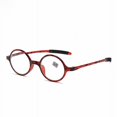 thumbnail image 3 of Gafas presbioscópicas de resina de alta definición con marco de PC suave multicolor y redondas pequeñas Retro Master Prince, 3 of 5