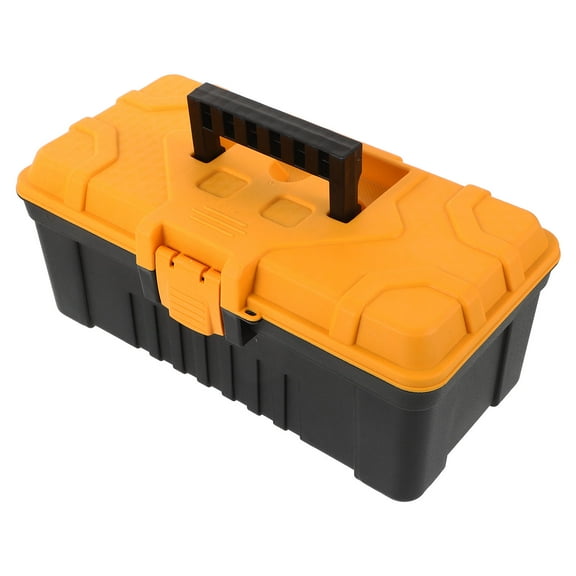 FOMIYES Portable Tool Storage Box with Handle for Small Tools and Gadgets Assorted Color PP Material