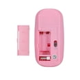 thumbnail image 4 of Optical 2.4G Wireless Mouse Portable Ultra-thin Mute Mouse 4 Keys Wireless Optical Mouse 1600DPI for   Desktop Computer Laptop Pink, 4 of 7