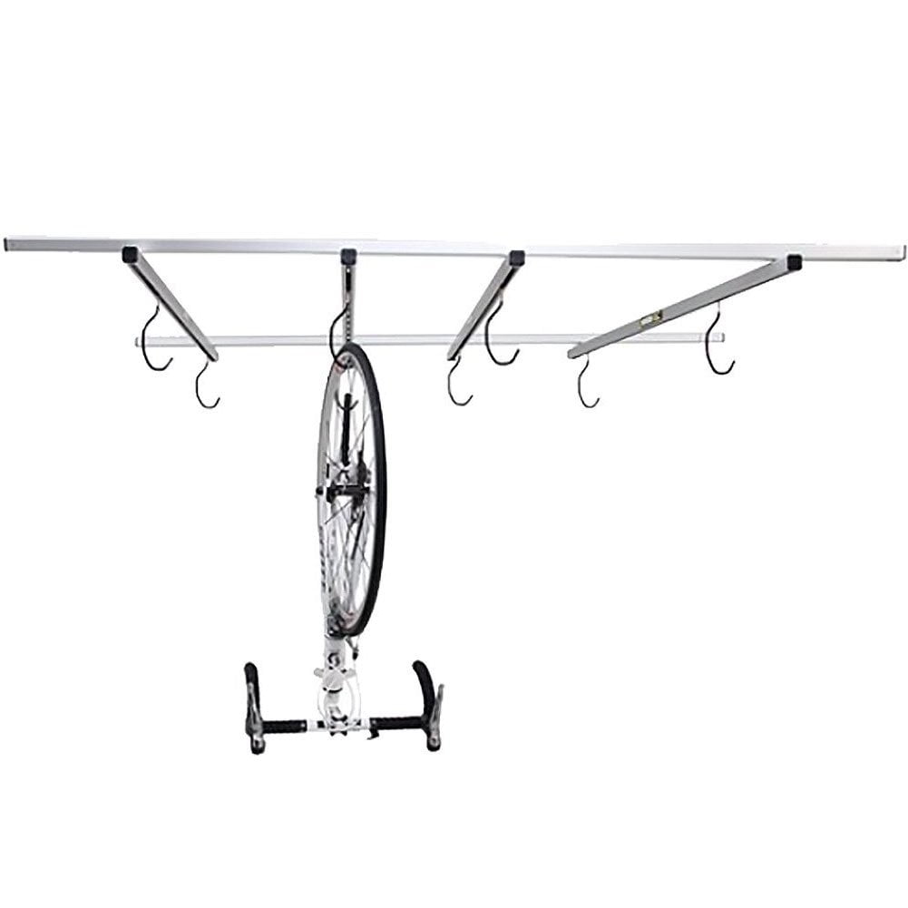 NEW Saris Cycle-Glide Ceiling Mount 4-Bike Storage Silver 