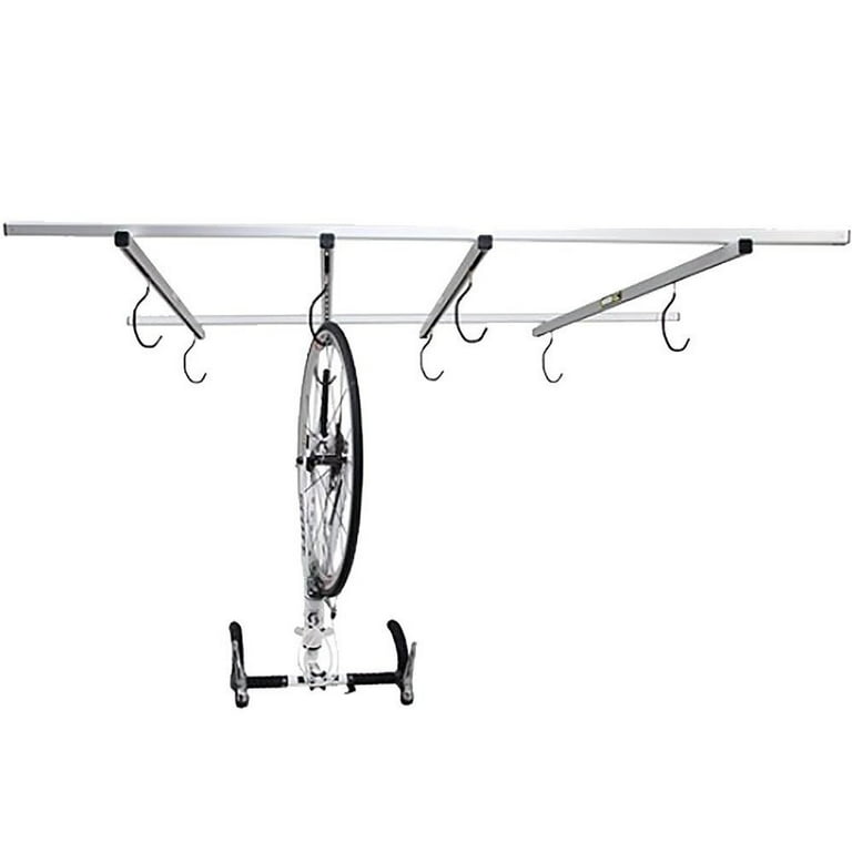 Saris Cycle Glide Ceiling Bike Rack, 11 in x 2 in, 2.2 lb, 4 Bike Capacity  