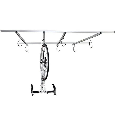 Saris Cycling 6020 Indoor CycleGlide Garage Ceiling Mounted Bike Rack Storage