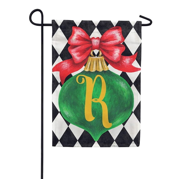 Custom Decor Applique Garden Flag - Christmas Ornament R