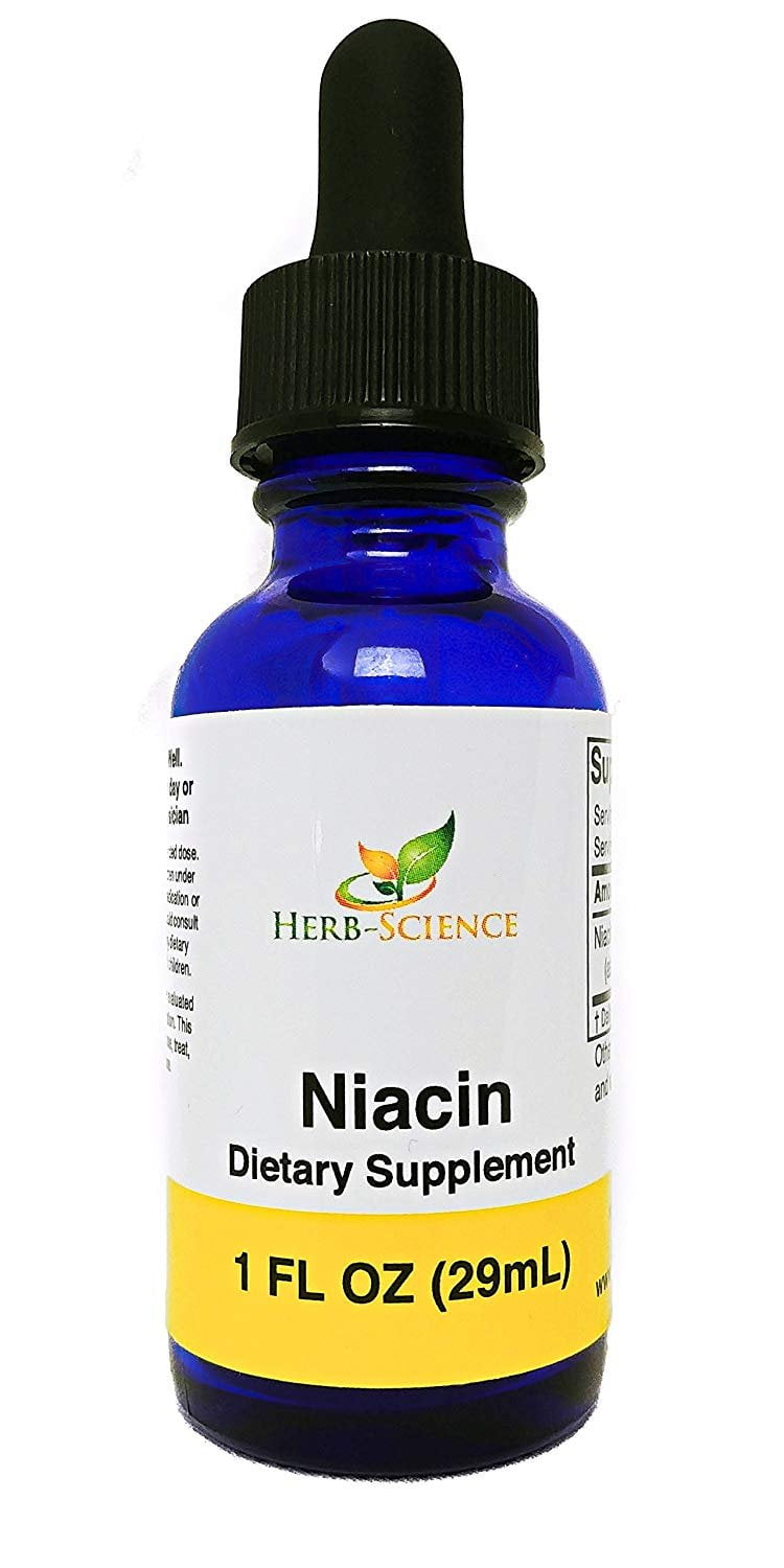 HerbScience Vitamin B3 Niacin AlcoholFree Liquid Extract Walmart