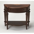 thumbnail image 1 of Halifax 34" 1-Drawer Wood Console Table - Cherry Brown, 1 of 3