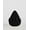 Black, variant on Toi Beauty – Velvet makeup powder puff