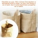 thumbnail image 3 of 1 unidad de cesta de maceta para el hogar, bolsa de almacenamiento colgante, Mini bolsa de almacenamiento de tela de yute, caja para plantar Almacenamiento y organización del hogar punto amarillo Toystoory JJ3527-05, 3 of 6