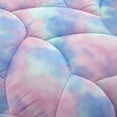 thumbnail image 5 of Room Revival Super Puffy Ombre Comforter Set, Pink/Purple Ombre, Twin, Polyester, 5 of 7