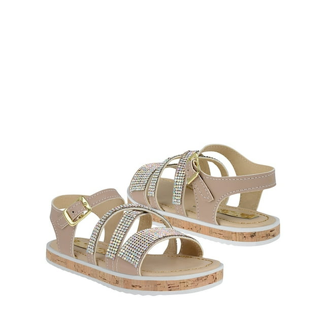 SANDALIAS NIÑA STYLO 17946 SIMIPIEL BEIGE