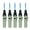 Green, variant on 5PCS Windproof Butane Torch Lighters 1300° Jet Flame Portable Refillable Lighters with Safety Lock for Camping BBQ Candle