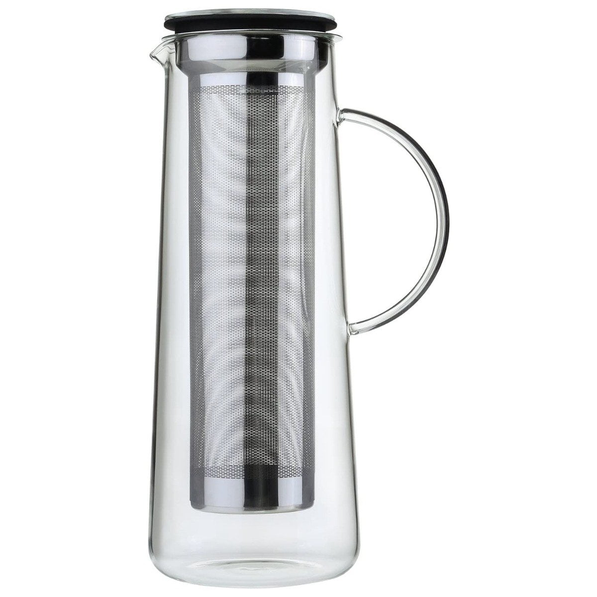 Zell Cold Brew Coffee Stainless Steel Coffee & Iced Tea Maker Filter 64oz 