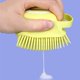 thumbnail image 4 of Cepillo de masaje para baño para mascotas, con dispensador de jabón y champú, cerdas suaves de silicona para ducha de perros y gatos de pelo largo y corto, 4 of 5