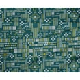 thumbnail image 4 of oneOone Polyester Lycra Fabric Stripe & Square Geometric Â Printed Craft Fabric BTY 56 Inch Wide, 4 of 4