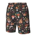 thumbnail image 5 of Naloa Mushroom Snail Men's Beach Shorts, Surfing shorts, Swim trunks, Quick Dry Swim Trunks for Surfing Beach Fun - Large, 5 of 9