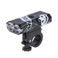thumbnail image 1 of Soidarity Luz delantera para bicicleta, USB, para bicicleta de montaña, con alimentación inteligente, faro delantero de alta visibilidad, lámpara de Ciclismo Blanco negro Soidarity OD024420-02, 1 of 6