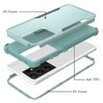 thumbnail image 2 of Supershield Case for Samsung Galaxy S22 Ultra 5G, Dual Layer Military Grade Drop Proof Protective Cover Hard Shell Durable Phone Case - Sky Blue, 2 of 5