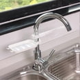 thumbnail image 5 of 2 Piece Over Faucet Kitchen Sink Caddy Organizer Easy To Clean Sponge Holder For Kitchen Sink Management, 5 of 5