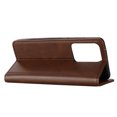 thumbnail image 4 of Galaxy Note 20 Case, Allytech PU Leather Folding Stand Shock-Absorption Credit Cards Slots Wallet Case Drop Protection Bumper TPU Back Cover Case for Samsung Galaxy Note 20, Brown, 4 of 4