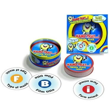 Intex Entertainment  Name That Person Place Thing Card Game