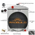 thumbnail image 4 of RadBuild Aluminum Radiator for International Harvester B414 276 434 B275 3041405R91 Tractor Radiators for Case B275 Gas Diesel Radiador, 4 of 4