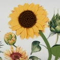 thumbnail image 3 of Bright Felt Applique Sunflower Pillow Cover, 3 of 4