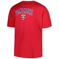 thumbnail image 2 of Men's Profile Red Florida Panthers Big & Tall Arch Over Logo T-Shirt, 2 of 3