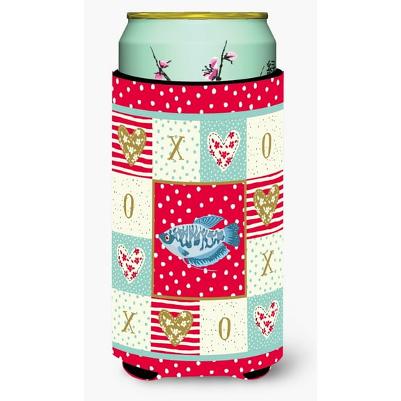 Carolines Treasures CK5490TBC Opaline Gourami Love Tall Boy Beverage Insulator Hugger  Tall Boy multicolor
