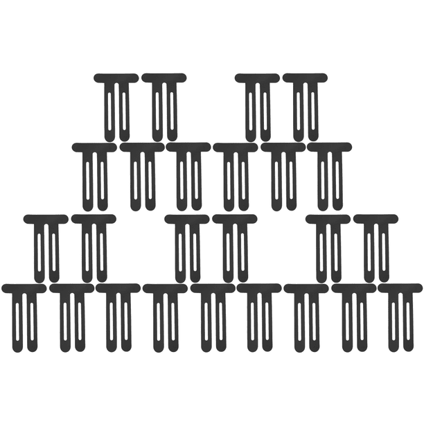 5 cintas kinesiológicas precortadas, transpirables para rodillas y atléticas para correr (Negro)