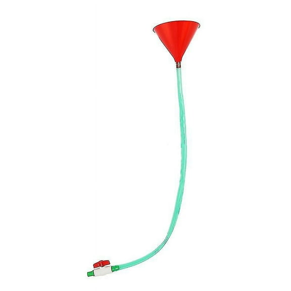Plastic Filling Funnel Beer Funnel Wine Liquid Pipe Tube Plastic Valve Hose For Birthday Beer