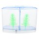thumbnail image 1 of GOOHOCHY 1 Conjunto Tanque de cría de peces para el hogar Acuario de peces acrílico Transparente Pequeño acuario, 1 of 7