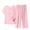 Pink, variant on CHGBMOK Womens Pajama Sets Short Sleeve Shirt with Long Pajama Pants Soft Sleepwear Pj Lounge Sets 4XL