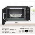 thumbnail image 3 of Horno microondas Panasonic NN-SN75LB Cyclonic Inverter 1.6 pies, 3 of 3