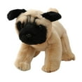 thumbnail image 2 of Vaveren Animal Toy Dog Statue Holiday Gift Sleeping Cuddly Pillow Simulation Puppy Pug, 2 of 8