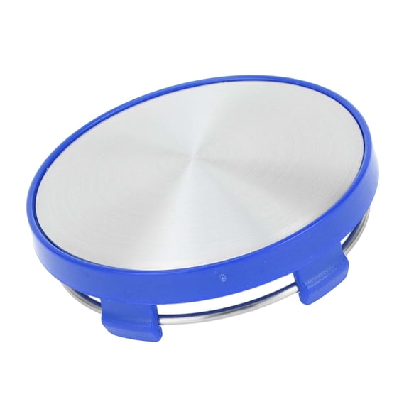 Unique Bargains 60mm 2.36" Blue Silver Tone Wheel Hub Center Caps Wheel Hub Caps Covers Protectors