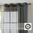Sheer Grommet Curtain Panels