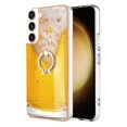 thumbnail image 2 of Funda para Samsung Galaxy S23+ 5g con galvanoplastia de doble cara IMD y soporte para anillo (sonrisa), 2 of 5