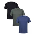 thumbnail image 1 of 3 Playeras Hombre Lisa Cuello Redondo Paquete Pol/algodón, 1 of 8